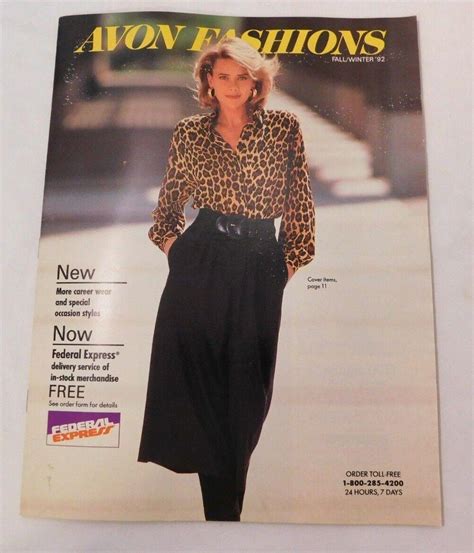 avon fashion catalog|vintage avon fashions catalog 1992.